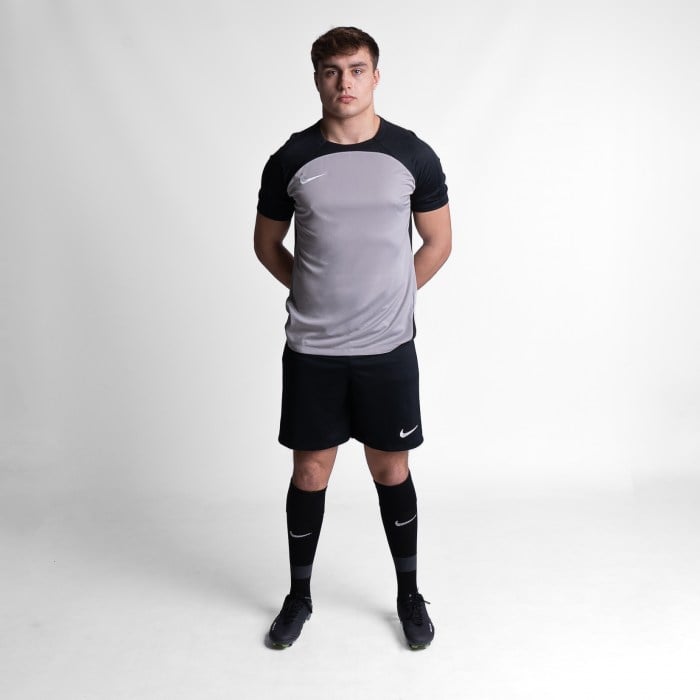 Nike Dri-Fit Strike III Jersey Pewter Grey-Black-Black-White